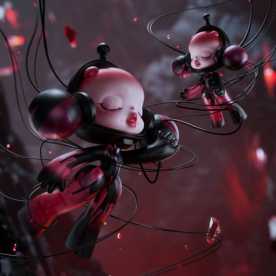 Amazon.co.jp: POP MART MEGA α SKULLPANDA 400% Red Crystal シリーズ