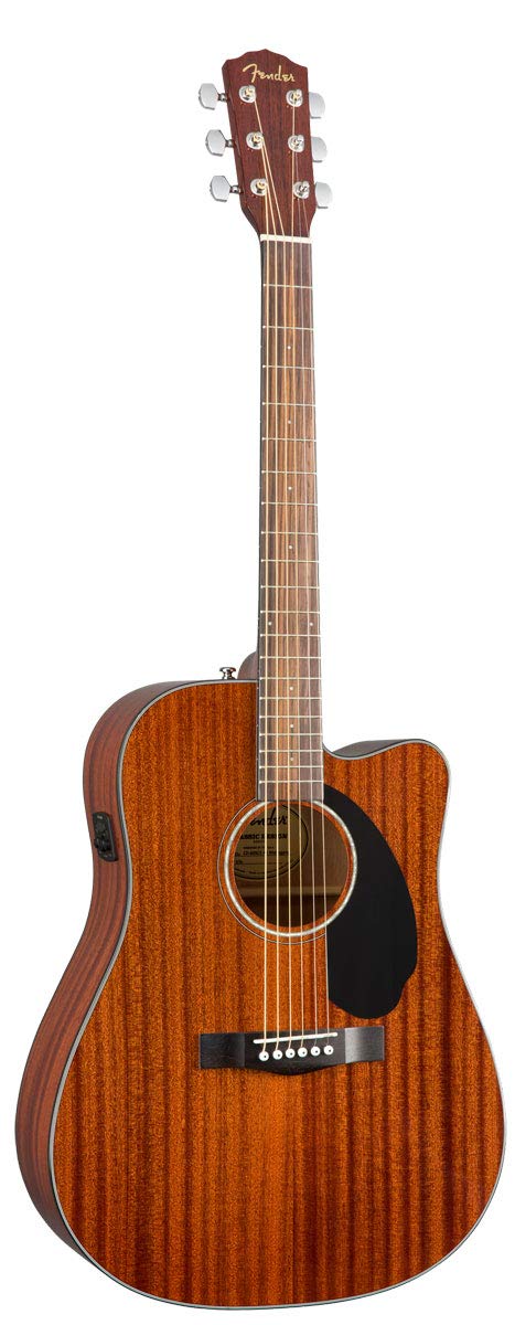 Amazon | Fender エレキアコースティックギター CD-60SCE All Mahogany