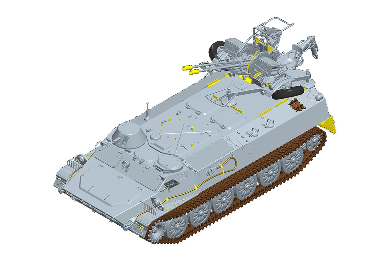 Amazon | トランペッター 1/35 MT-LB汎用装甲輸送車 w/ZU-23-2 対空