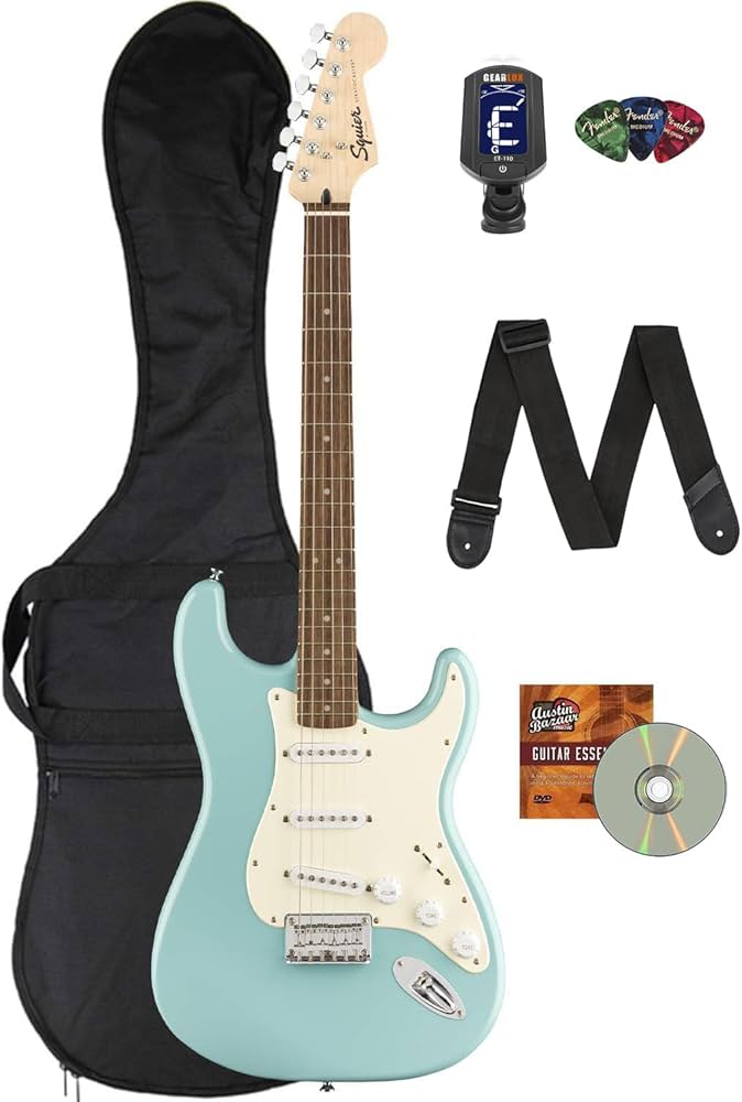 Amazon.com: Fender Squier Bullet Stratocaster Hard Tail - Tropical