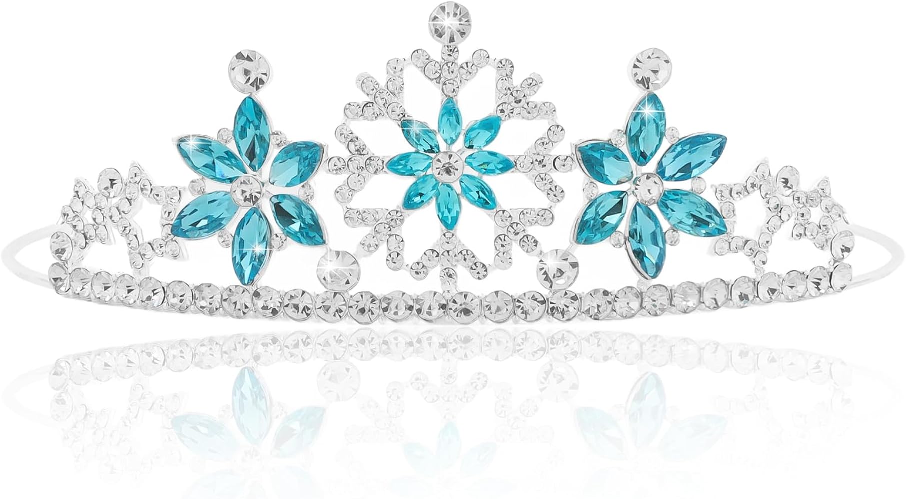 Amazon.com: Frozen Elsa Tiaras for Girls Snowflakes Princess