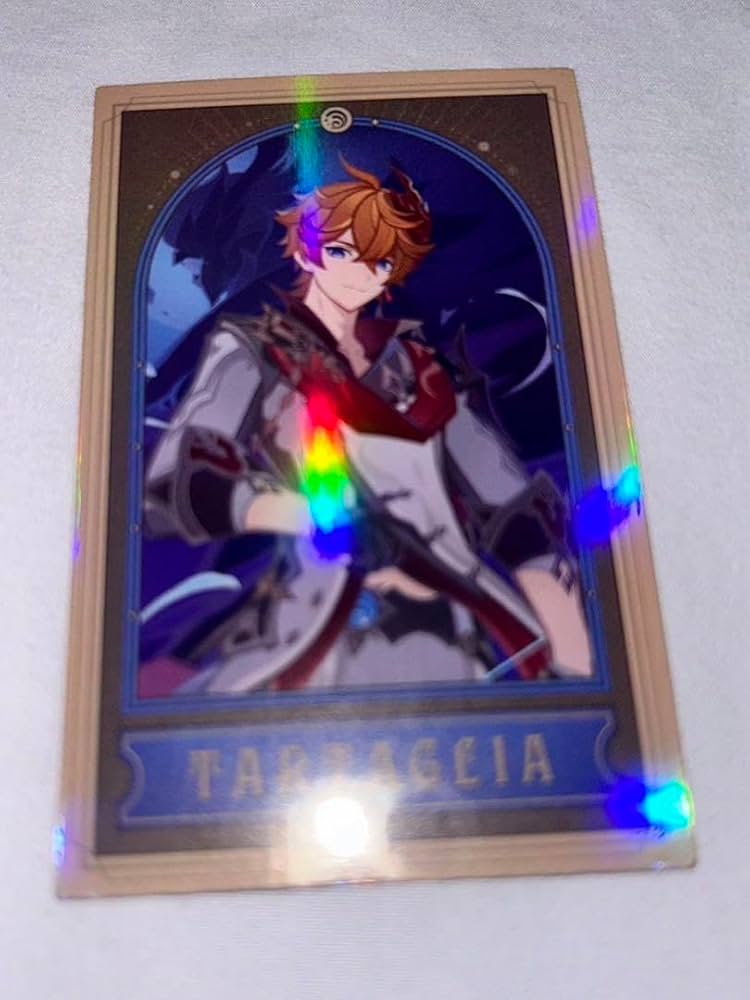 Amazon.co.jp: 原神 ホヨランド 七星召喚カード 限定 韓国 タルタリヤ