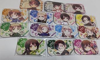 Amazon.co.jp: ヘタリア コミケ スクエア 缶バッジ 横長 : ホビー