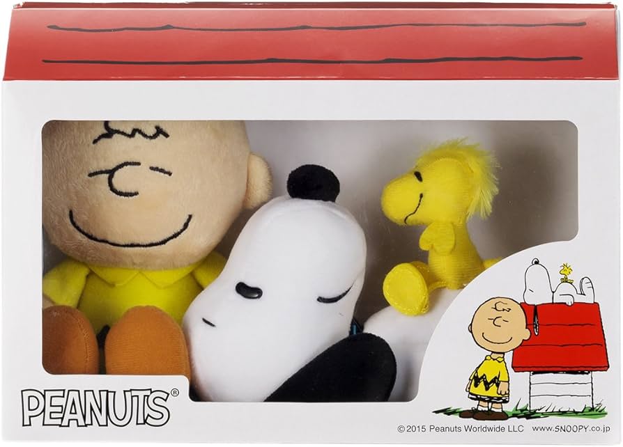 Amazon.co.jp: PEANUTS ぬいぐるみ ハウスセット 全長 22cm : Toys & Games
