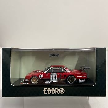 Amazon | EBBRO 1/43 NISSAN SKYLINE TURBO Gr.5 Kyalami 1982年 #14
