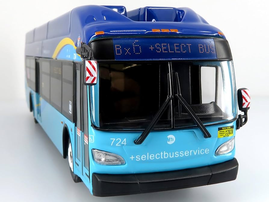 Amazon.com: Iconic Replicas New Flyer Industries Xcelsior XN40