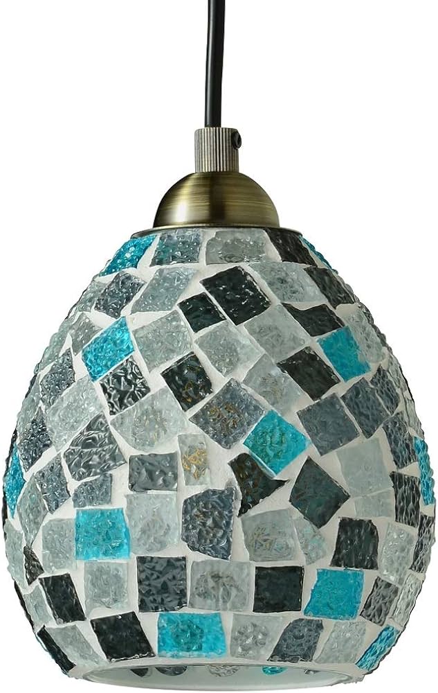 Amazon | VENUS LIGHTING ステンドグラス ペンダントライト モザイク