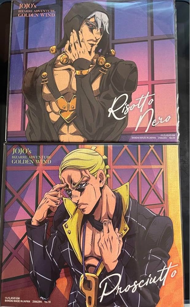 Amazon.co.jp: ジョジョ 5部 キャンバススタイル リゾット ネエロ