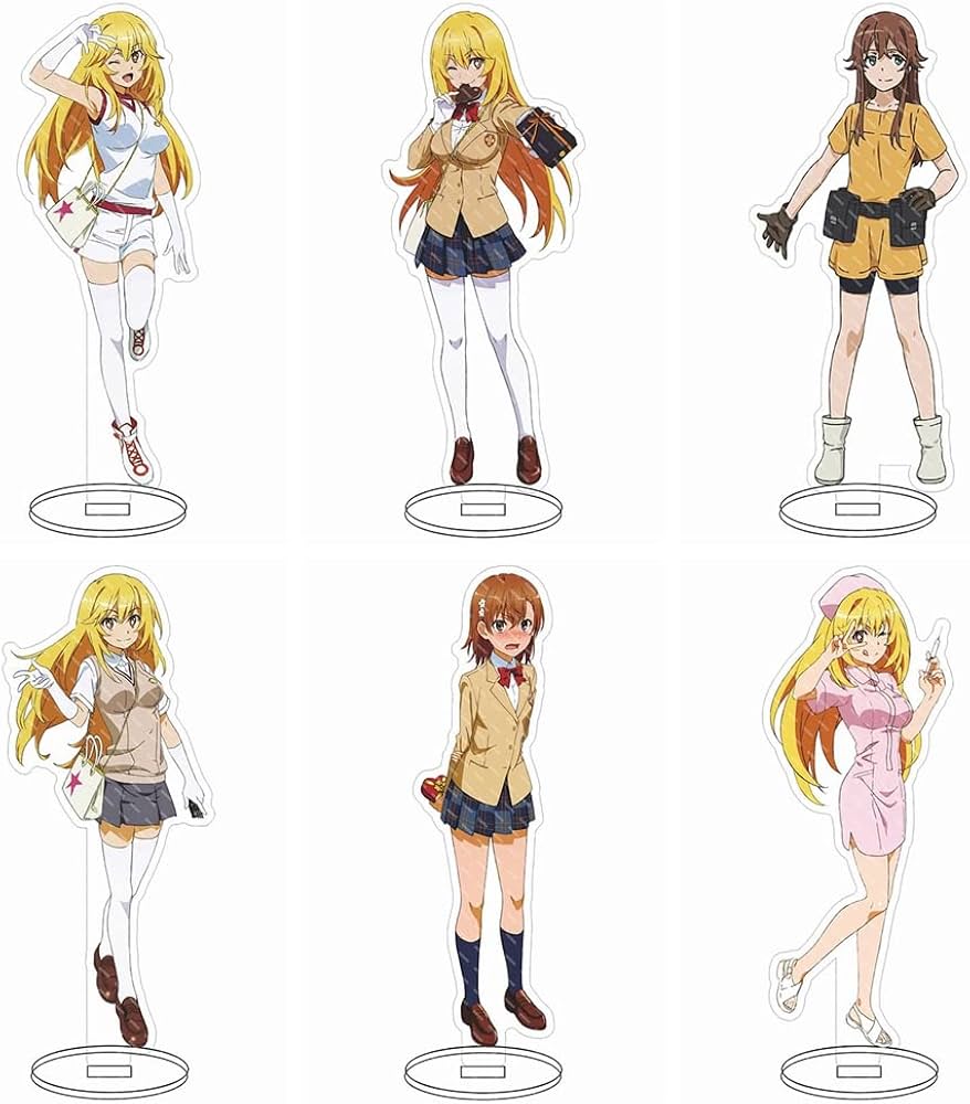 Amazon.co.jp: USHUN とある科学の超電磁砲T 御坂美琴 食蜂操祈