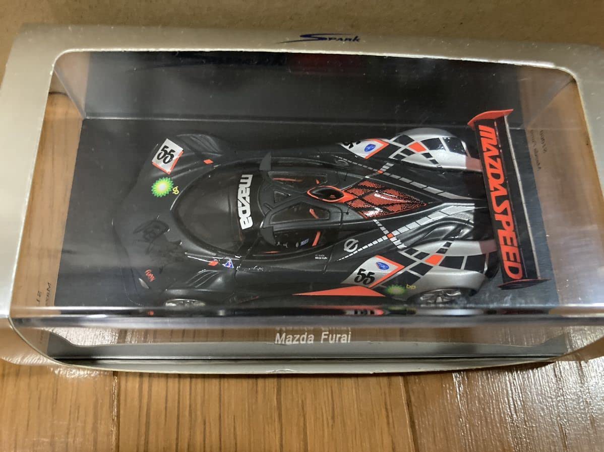 Amazon.co.jp: SPARK 1/43 マツダ 風籟 (MAZDA Furai) #55 2008