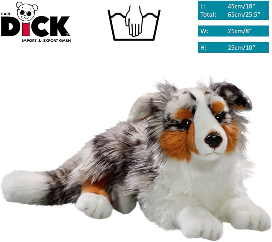 Amazon.co.jp: Carl Dick オーストラリアの羊飼い犬は17インチ、45cm