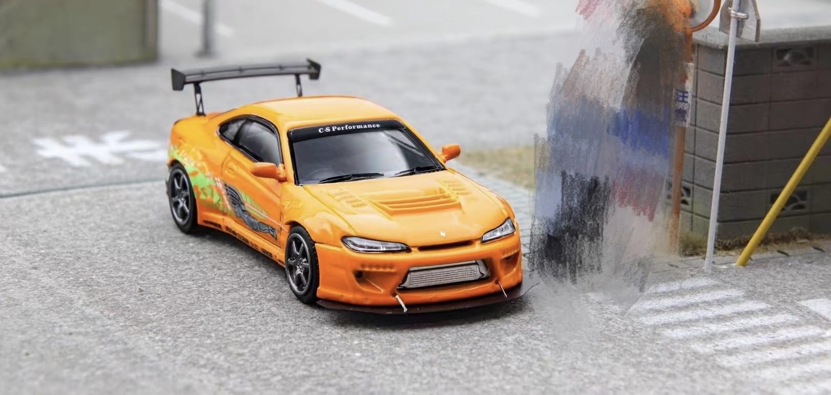 Amazon | 1/64 Focal Horizon Silvia Rocket bunny pandem S15 日産