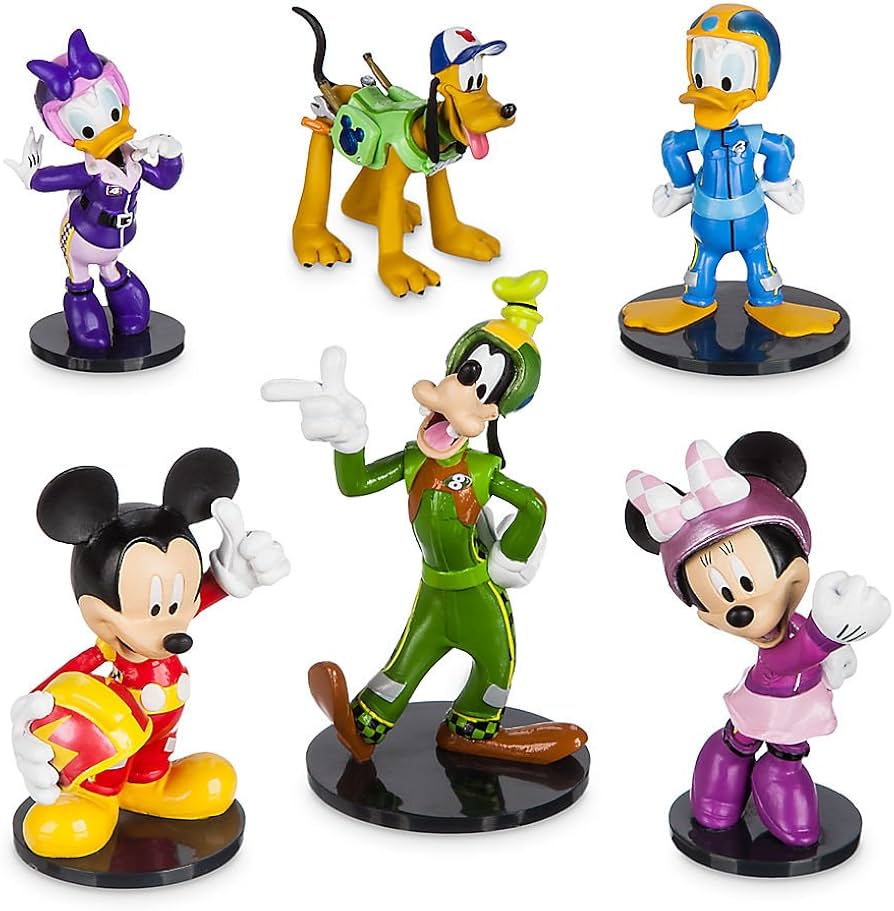 Amazon.co.jp: ミッキーマウスとロードレーサーズ フィギュアセット