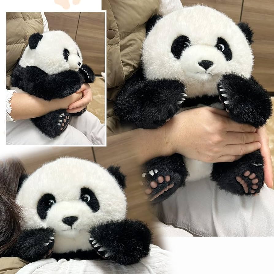 Amazon.co.jp: 和花（ホーファ） パンダ ぬいぐるみ リアルぬいぐるみ