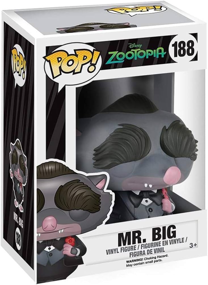 Amazon.co.jp: POP! ディズニー 「ズートピア」Mr. ビッグ 約90mm