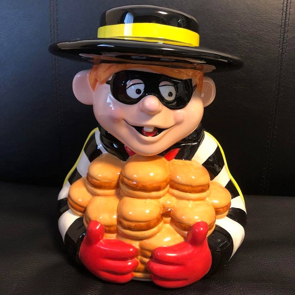 Amazon｜箱入り品マクドナルド ハンバーグラー クッキージャー