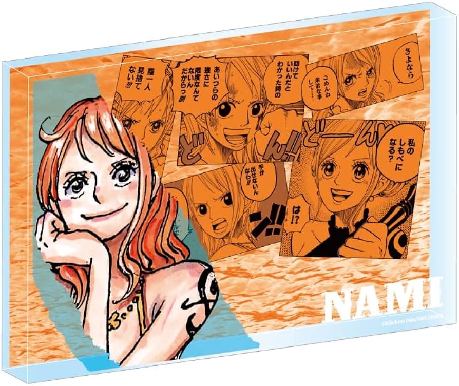 Amazon.co.jp: ワンピース ONE PIECE アクリルブロック “HEROES” ナミ