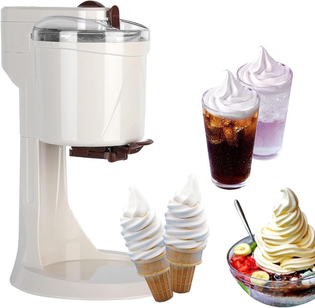 Amazon.co.jp: ソフトクリームメーカー アイスクリームマシン 電動