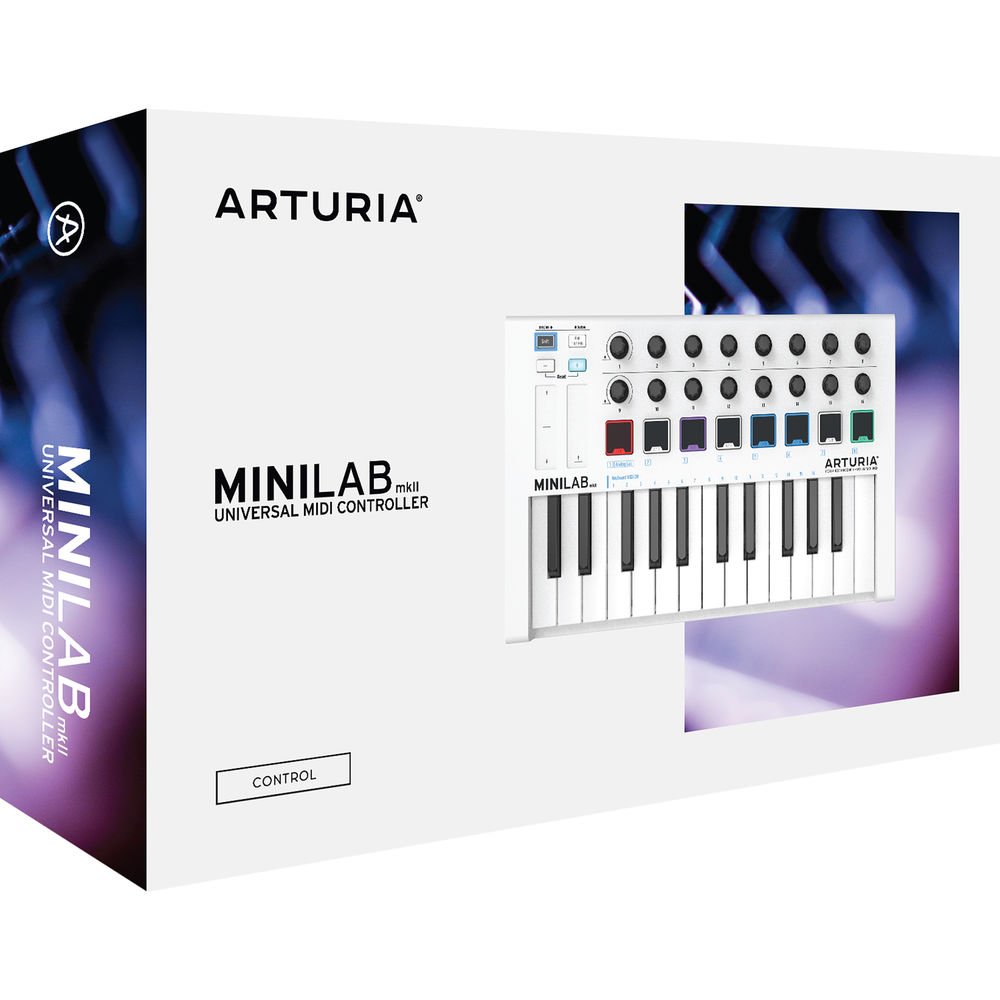 Amazon.com: Arturia MINILAB mkII universal MIDI Controller with 1