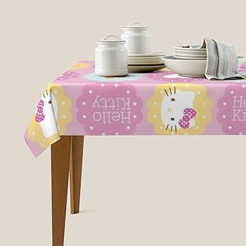 Amazon｜ハローキティ テーブルクロス テーブルマット デスクマット