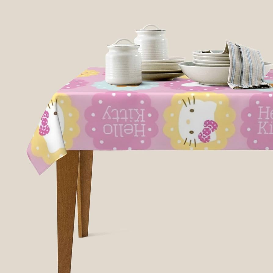Amazon｜ハローキティ テーブルクロス テーブルマット デスクマット