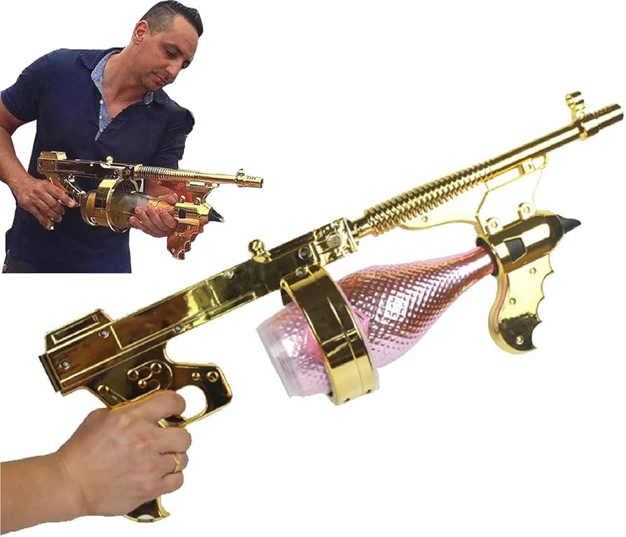 Amazon｜Fucxeoy シャンパンガン、アルコールガンシューター、ボトル