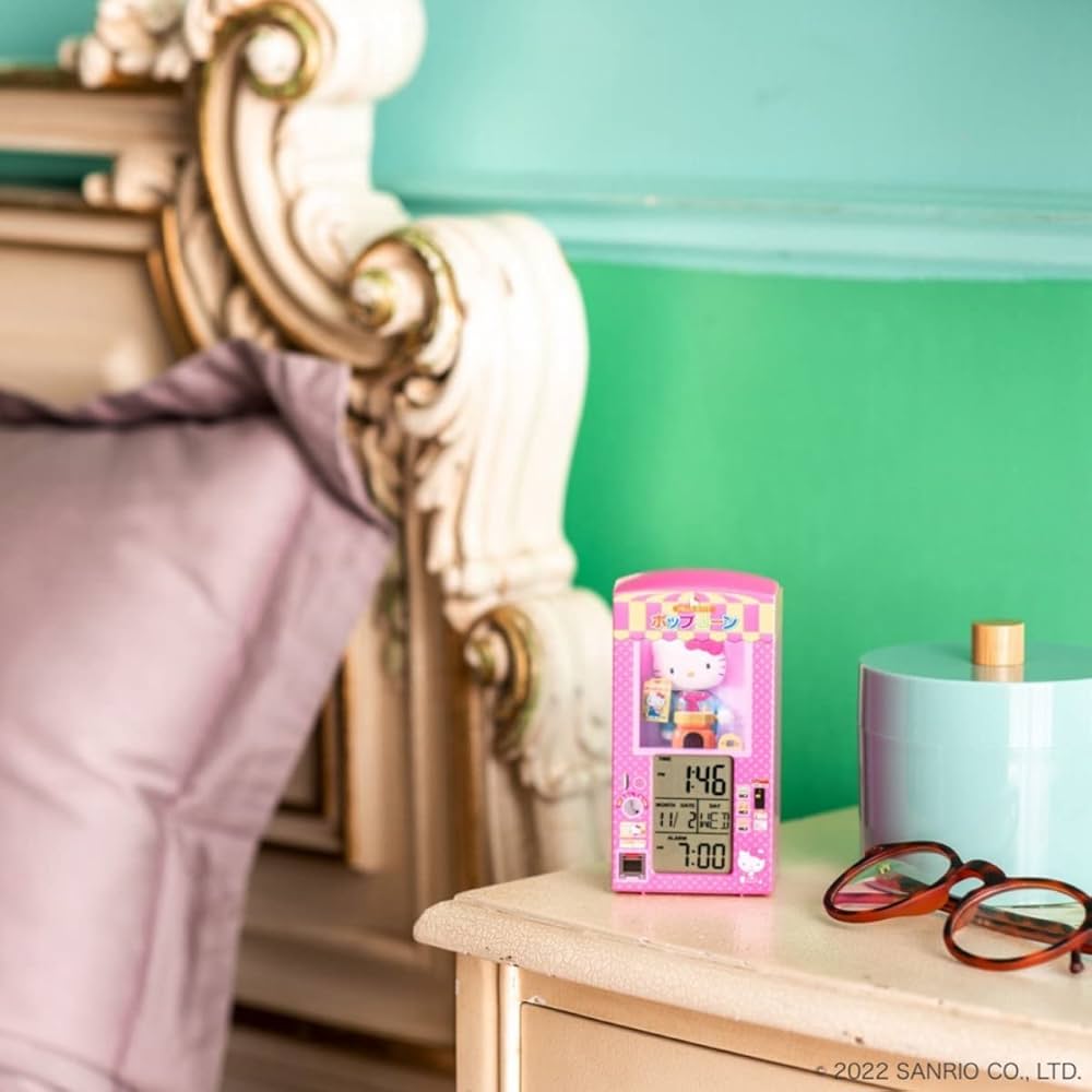 Amazon.co.jp: ハローキティのポンポンパック目覚まし時計BOOK