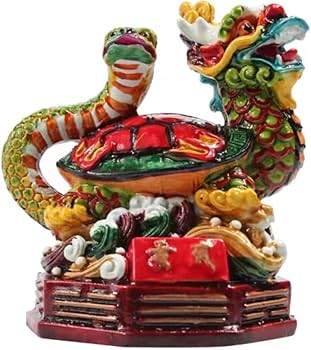 Amazon.co.jp: 四神獣セット 青龍 朱雀 白虎 玄武 置物 四神相応 霊獣