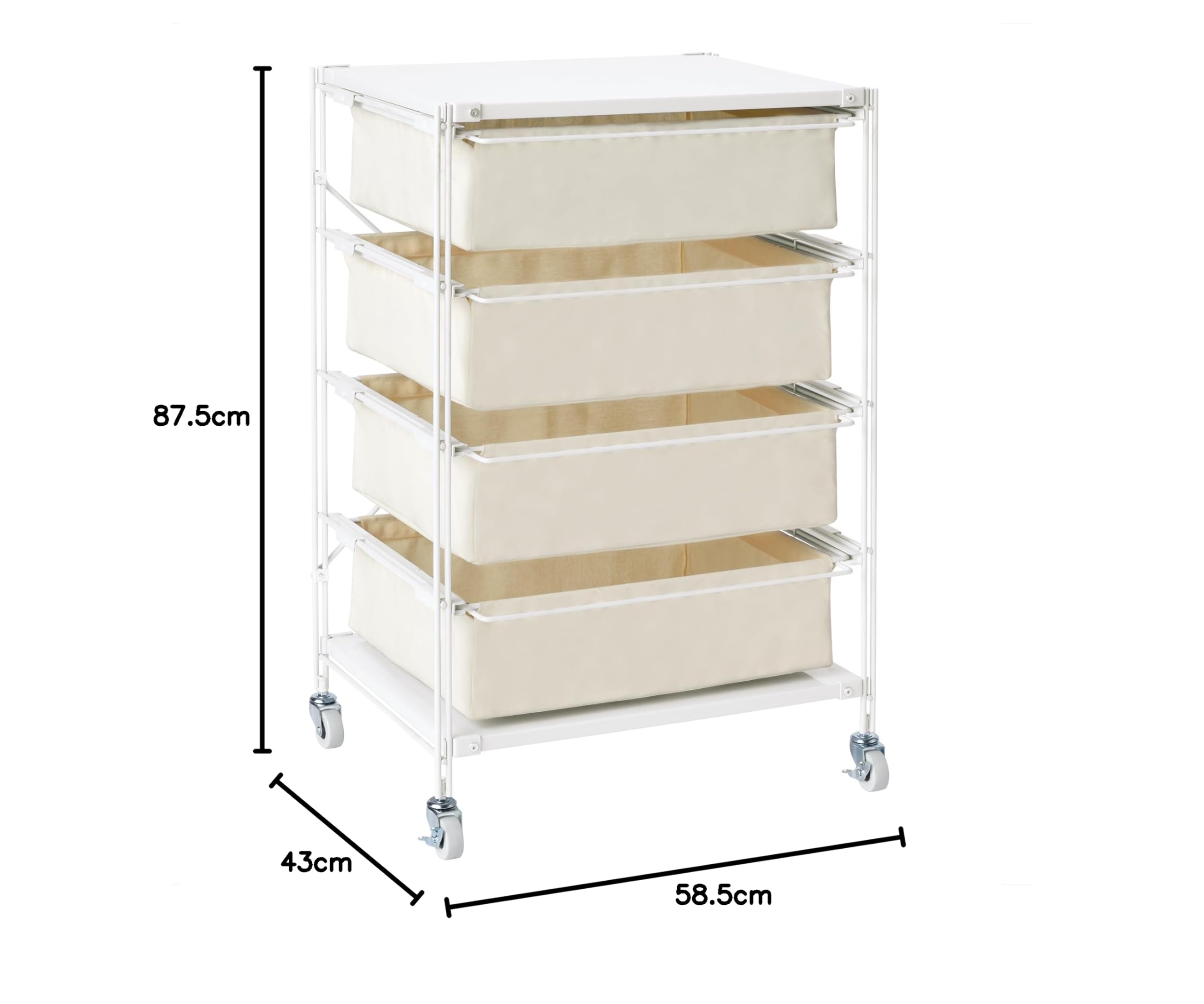 Amazon｜無印良品 スチールユニットシェルフ帆布バスケットセット