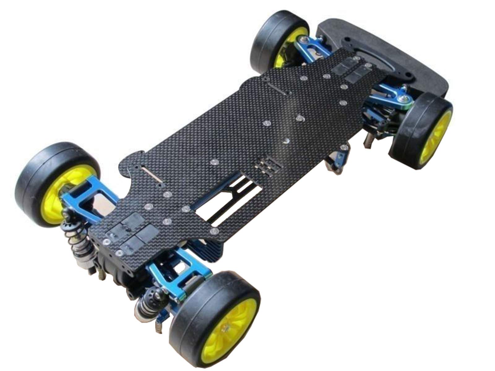 Amazon | powerday 合金・ カーボン 製 TT-01 TT-01E フレーム キット