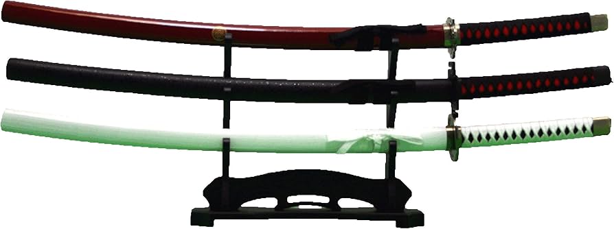 Amazon.co.jp: 刀掛け 黒 スタンド 刀別売 刀掛台 刀置き 剣置き 刀