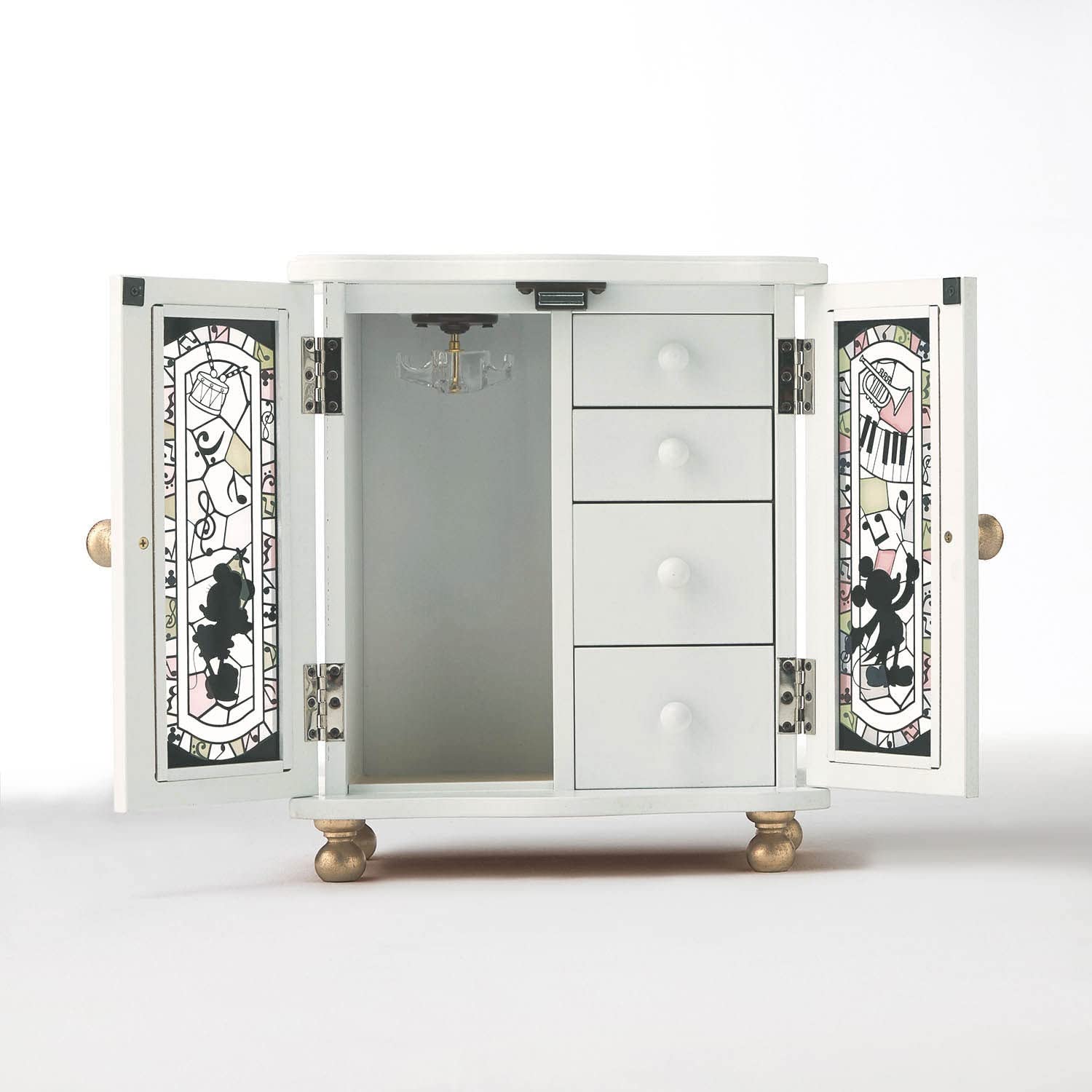 Amazon｜[ベルメゾン] ディズニー アクセサリー収納 ステンドグラス風