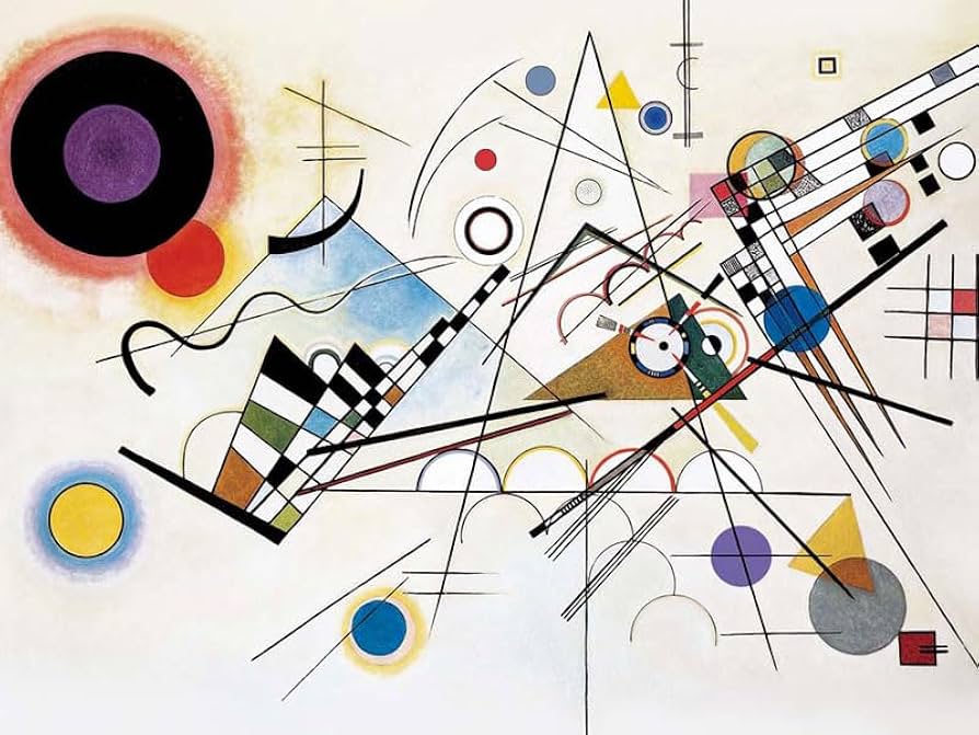 Amazon.co.jp: JHA 絵画 アート額絵 世界の名画 カンディンスキー