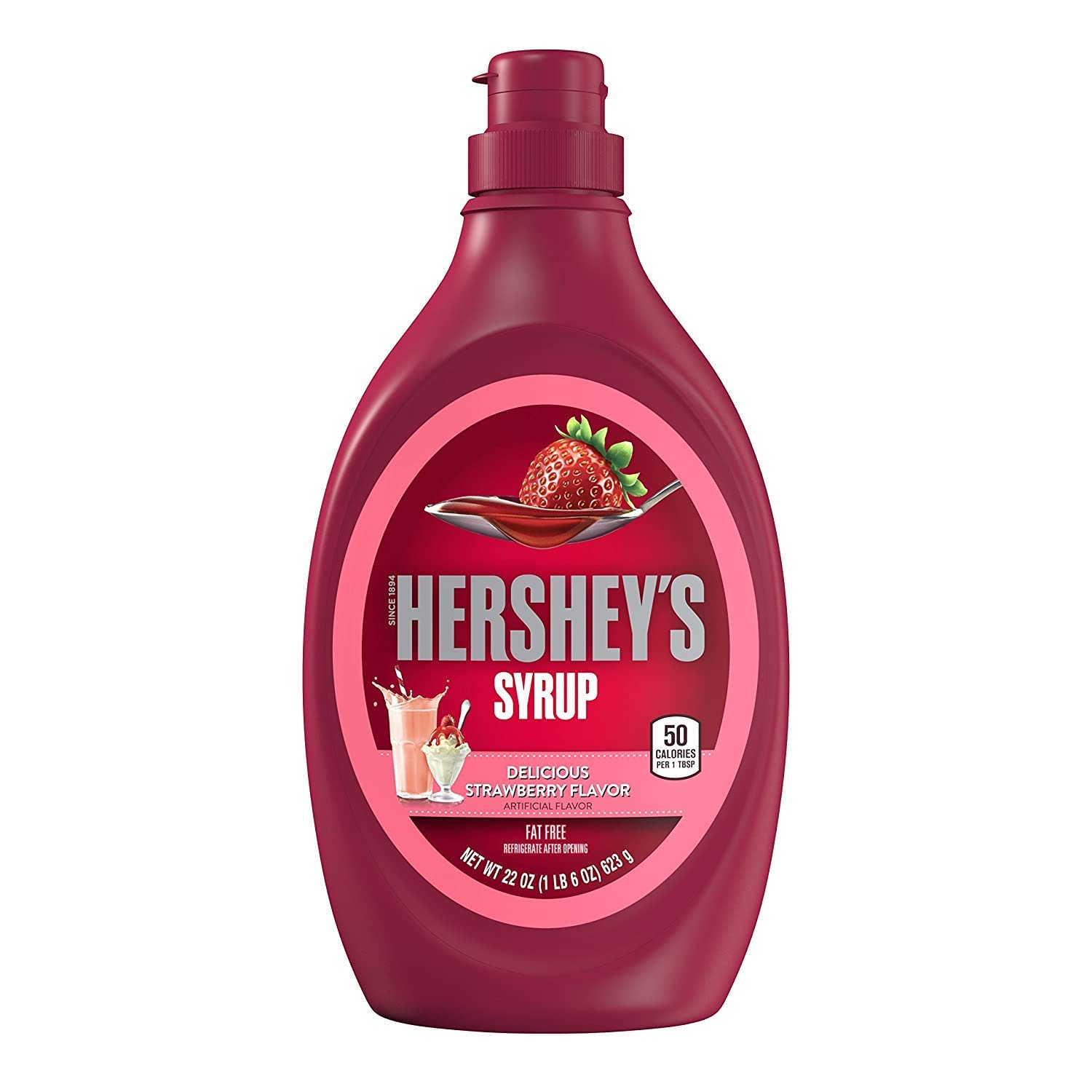 HERSHEY'S Strawberry Syrup 623g (American Product) : Amazon.ca
