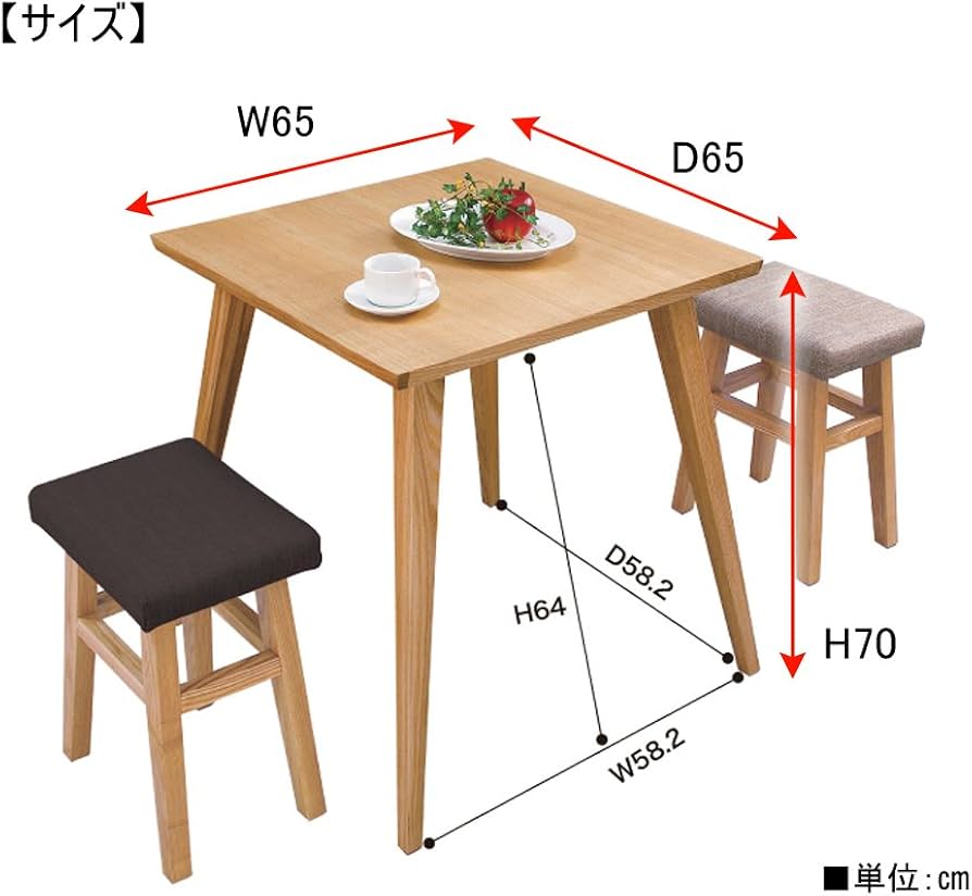 Amazon｜AZUMAYA バンビ テーブル CL-786TNA CL-786TNA｜座卓