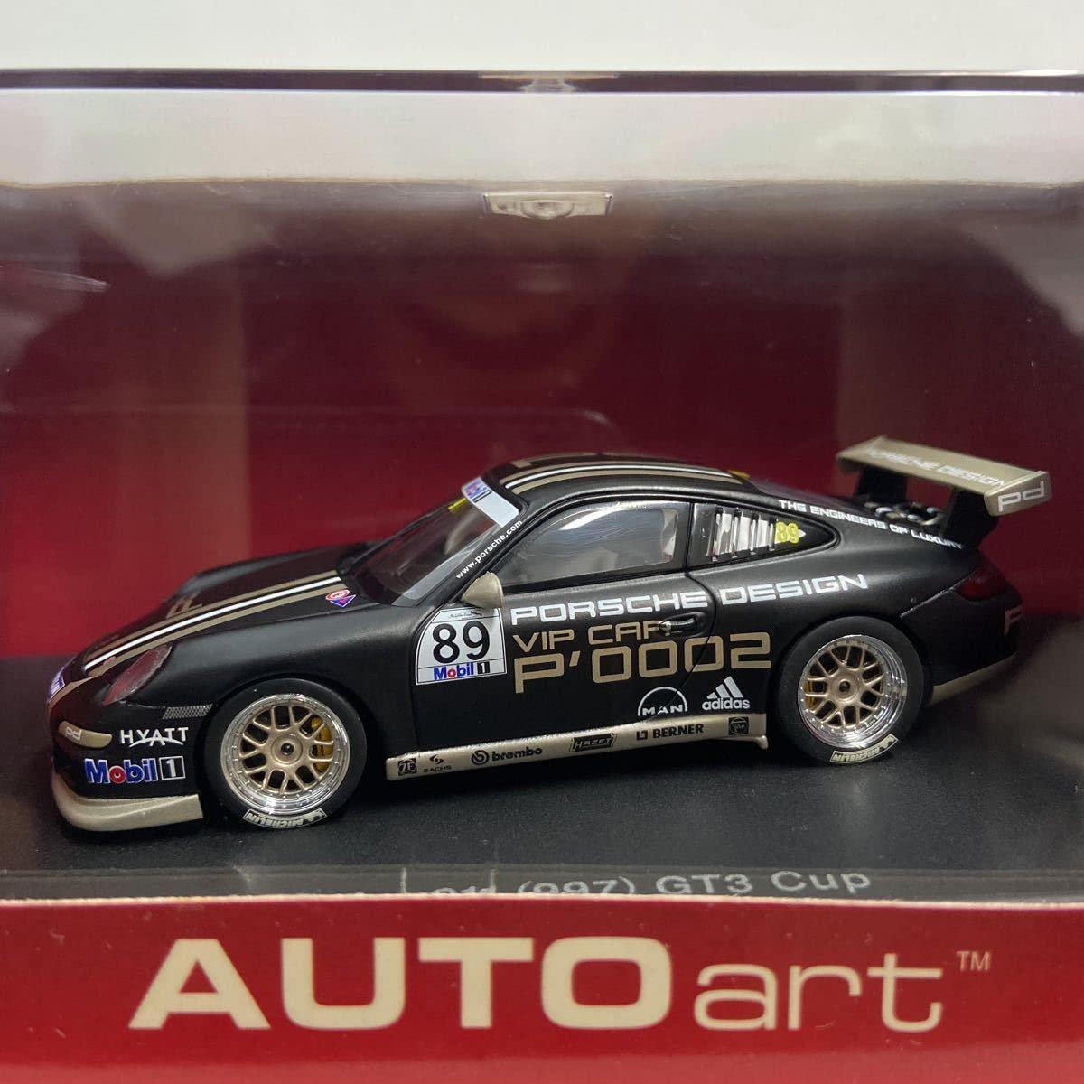 Amazon | AUTOart 1/43 Porsche 911 GT3 Cup #89 PORSCHE DESIGN
