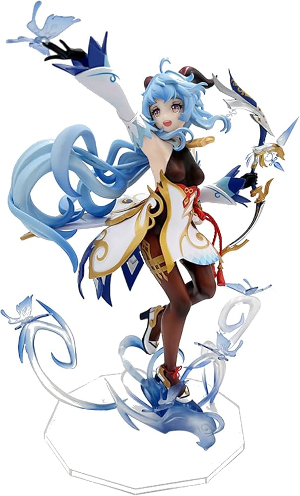 Amazon.co.jp: 原神甘雨フィギュア 循々引蝶Ver. 1/7スケール PVC&ABS