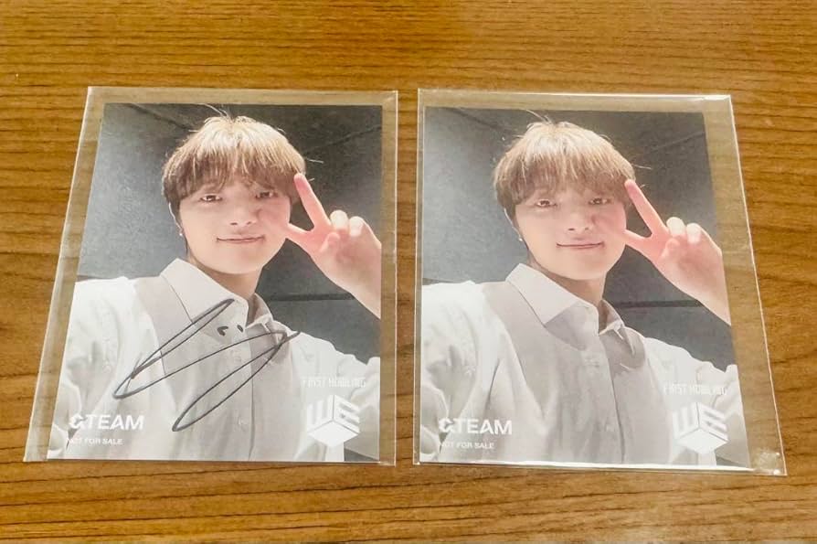 Amazon.co.jp: &TEAM EJ ウィジュ トレカ サイン : おもちゃ