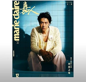 Amazon.co.jp: 嘉人marie claireマリクレール2024年12月号 王一博 ワン