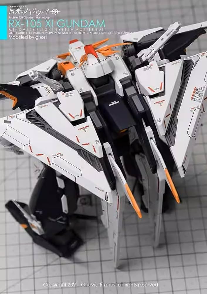 Amazon | 〔1/144スケール HG/RG〕RX-105 Ξ（クスィー） 用水転写式
