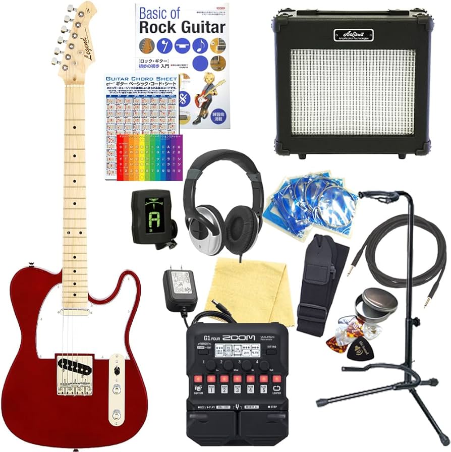 Amazon | エレキギター 初心者セット テレキャスタータイプ 18点セット