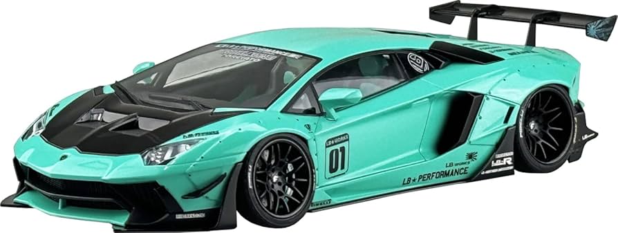 Amazon.com: LB Works Lamborghini Aventador (Limited Edition) 1:24