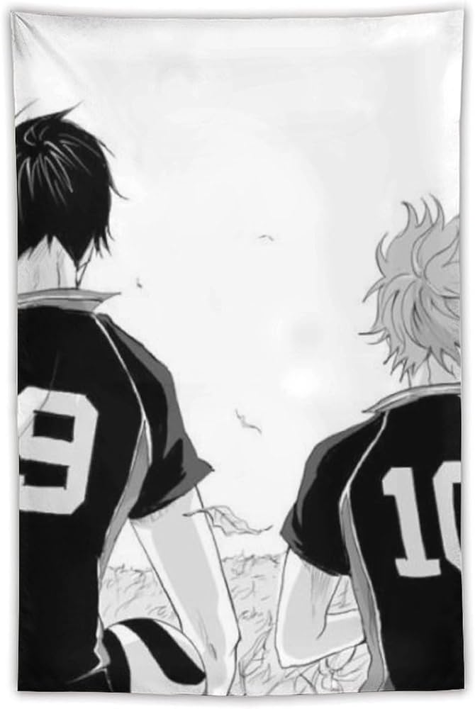 Amazon.co.jp: タペストリー 日向翔陽 影山飛雄 ハイキュー ポスター