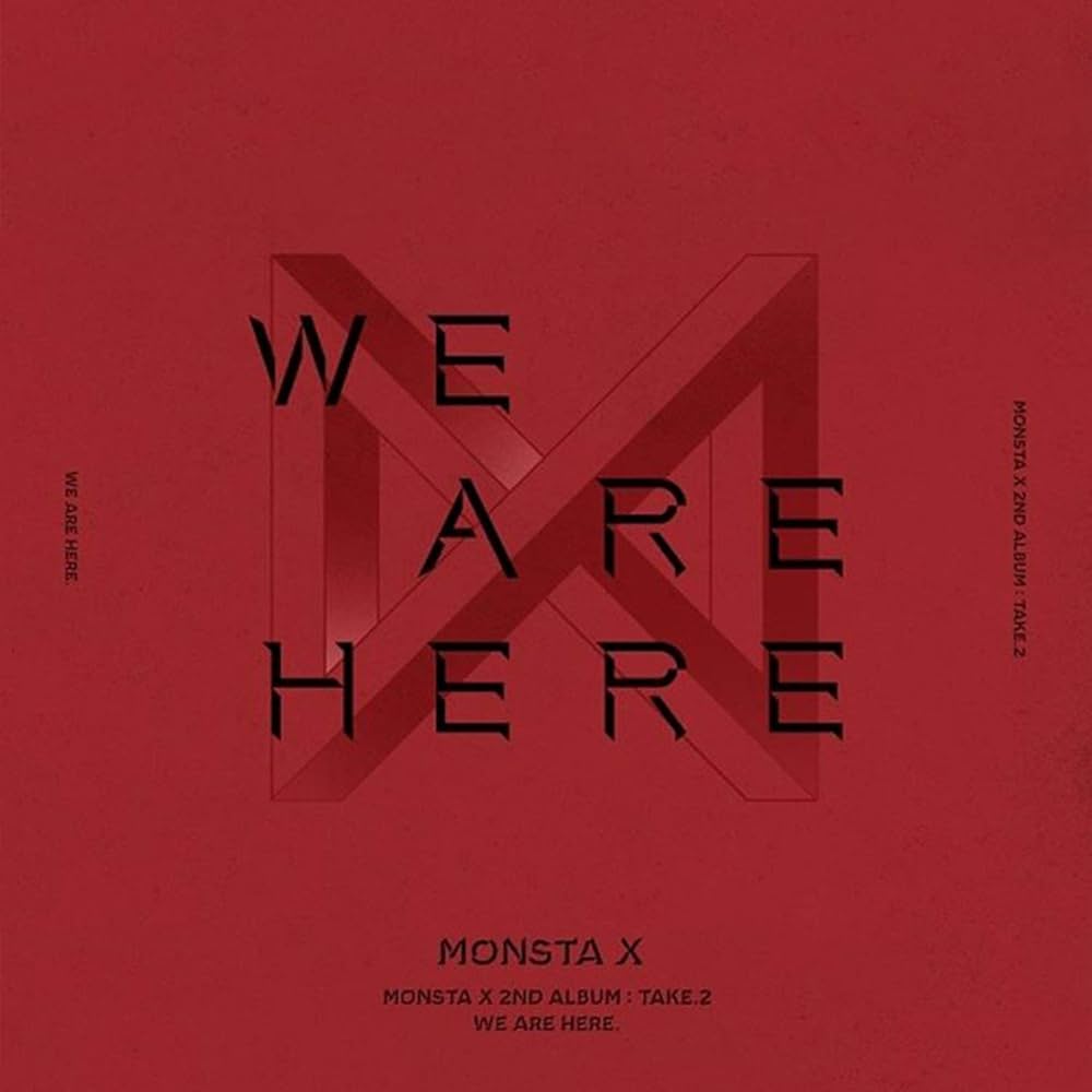 MONSTA X 2nd Album : TAKE.2 - We Are Here [ II ver. ] CD +