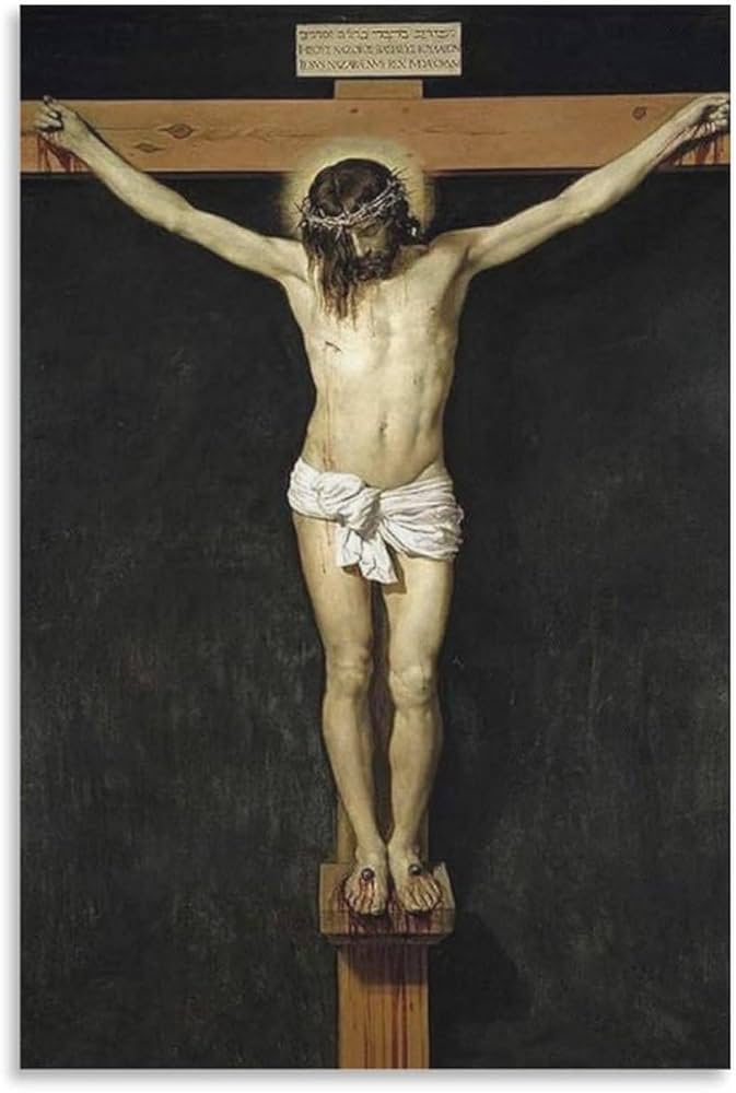 Amazon.co.jp: イエス キリスト 十字架につけられた 有名なポスター