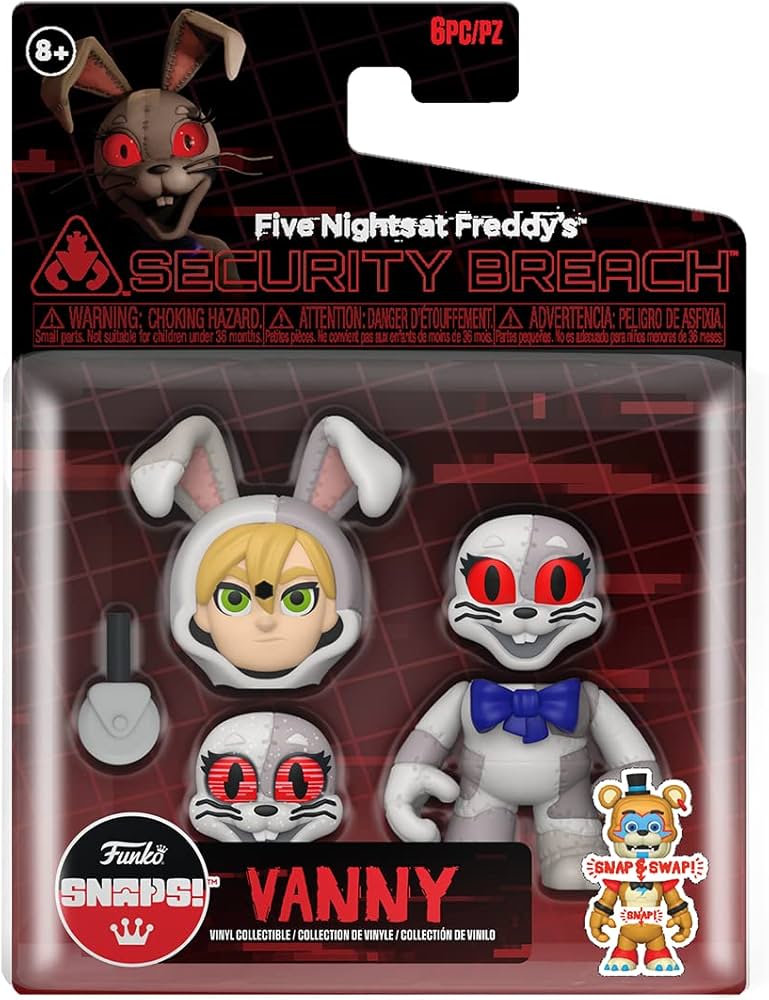 Amazon.com: Funko Five Nights at Freddy's (FNAF) Snap: Vanny