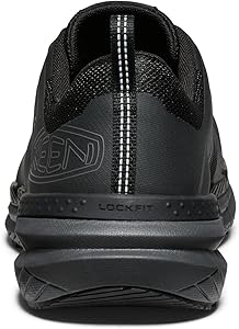 Amazon | [キーン] 安全靴 SPEEDWORKS メンズ BLACK/STEEL GREY 25.0