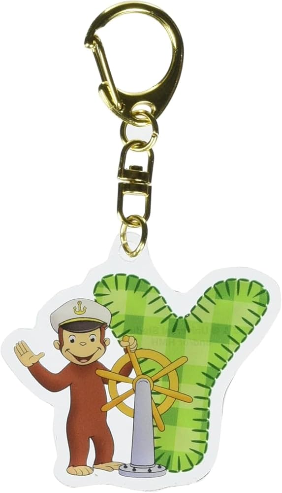 Amazon.co.jp: ティーズファクトリー おさるのジョージ イニシャル