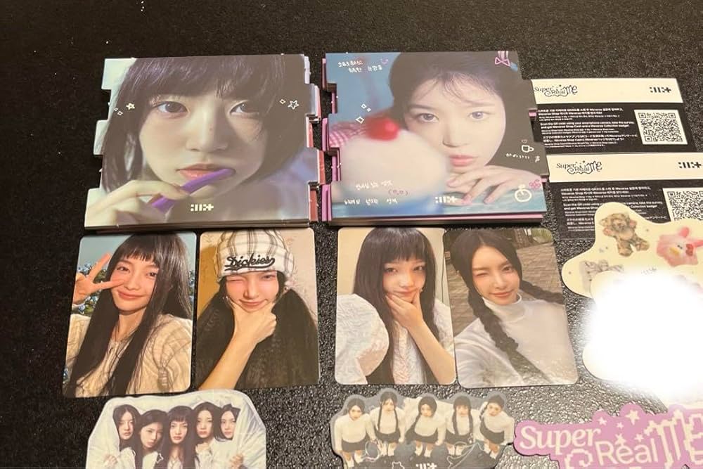 Amazon.co.jp: ILLIT アルバム Super Real me 2形態 トレカ : ホビー