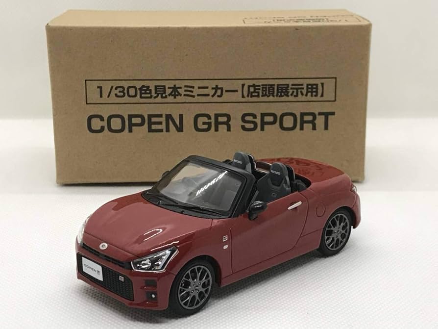Amazon | 非売品カラーサンプル 1/30 ミニカー トヨタ 新型コペン/GR